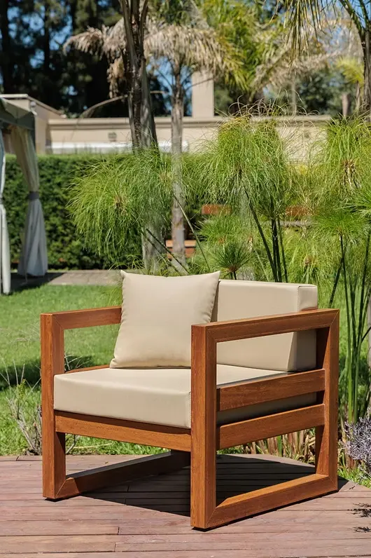 Sillon 1 Cuerpo Turnet Oak PVC